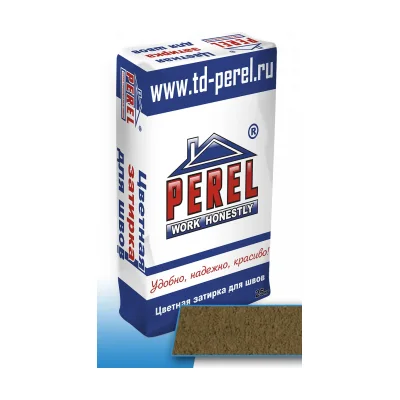 Цветные затирочные смеси Perel RL медный