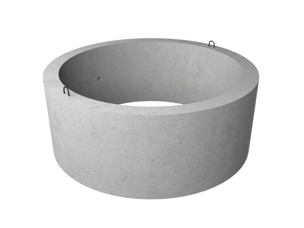 Стеновое кольцо колодца диаметр 1,5 м (90 см)