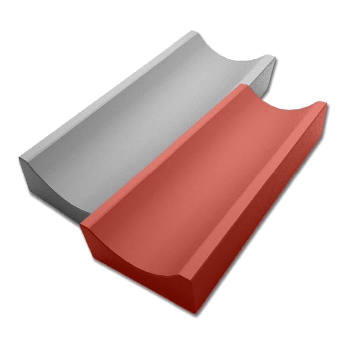 Водосток бетонный (красный)