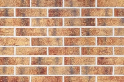 Клинкерная фасадная плитка OLD CASTLE Collection Rainbow brick (HF15)